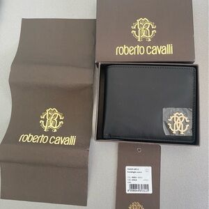 Rare Roberto Cavalli Monogram Wallet.